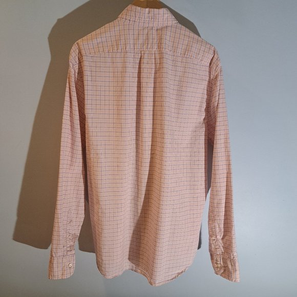 J. Crew Classic 100's 2-Ply Yarns Men's Large Button Down Shirt Style BJ705 SP23 - Picture 4 of 15